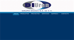 Desktop Screenshot of grupodiuren.com